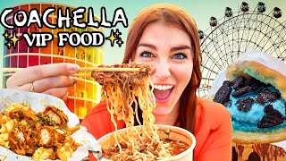 I Ate at Every Single Restaurant at Coachella VIP Edition [upl. by Wendt946]