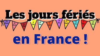 Les jours fériés en France quand et pourquoi [upl. by Kiele288]