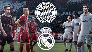 The MOST ICONIC battle in Champions League history  FC Bayern 🆚 Real Madrid [upl. by Atteloiv]