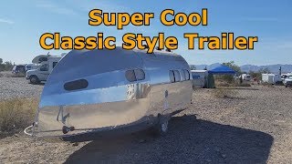 Ultramodern Bowlus Road Chief Trailer Tour 1930s Design [upl. by Inanaup894]