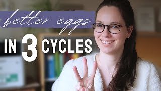 How to have better egg quality in just 3 cycles [upl. by Yanahc]