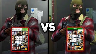 GTA 5 Expanded amp Enhanced vs Xbox 360 wow [upl. by Yreffoeg169]