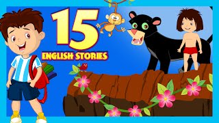 English Stories For Kids  Short Story Collection  15 English Short Stories For Children [upl. by Enirual]