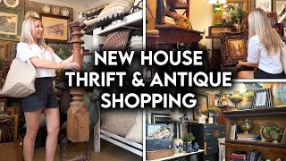 NEW HOUSE THRIFT amp ANTIQUE SHOP WITH ME  INTERIOR DESIGN [upl. by Stew]