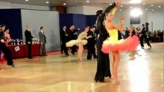 12 final  JUNIOR OPEN Latin  rumba  DanceSportCup Madrid 2013 [upl. by Aruabea257]