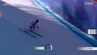 Beat Feuz Lauberhorn Downhill 2022 [upl. by Harness]