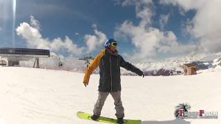 Lezione di snowboard 12 Nollie in pista [upl. by Jule]