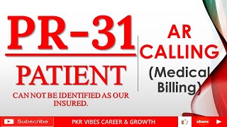 PATIENT CANNOT BE IDENTIFIED AS OUR INSURED PR31DENIAL IN MEDICAL BILLING medicalbilling [upl. by Yblok272]