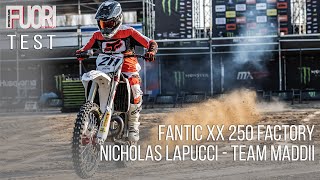 Test  Fantic XX 250 Factory Nicholas Lapucci  Team Maddii [upl. by Enyamrahs]