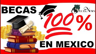 Becas 100 en México 20222023 Convocatoria Registro y Requisitos [upl. by Landing]