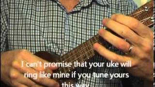 Tuning your ukulele quotF Bb D Gquot [upl. by Tabib161]