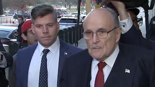 Rudy Giuliani’s lawyers seek to withdraw from defamation case brought by exFulton election worke [upl. by Tuhn]