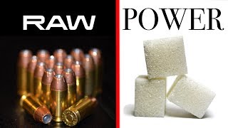 Sugar As Gunpowder Substitute  Energy Comparison [upl. by Elad]