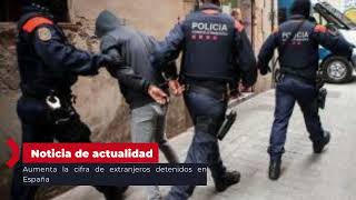 Aumenta la cifra de extranjeros detenidos en España [upl. by Ecinerev50]