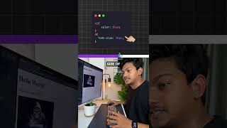 CSS In Under 20 Seconds 💻 shorts coding code programming [upl. by Atiuqahs]