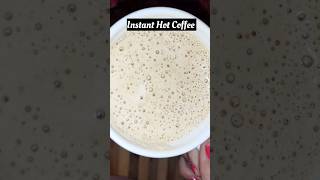 Cappuccino coffee recipe without machineHot Coffee Recipeytshortsviralshorts [upl. by Eelik]