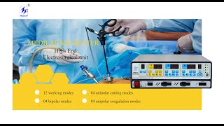 Electrosurgical Unit Demonstration Video  MEDILAP 400 Series [upl. by Marozas]