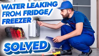 Water Leaking from FreezerFridge Solved Samsung Maytag Whirlpool [upl. by Clercq749]