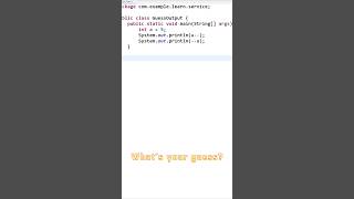 Java Decrement Challenge Guess the Output a vs a coding codechallenge java [upl. by Oinota]