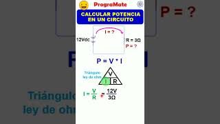 Calcular Potencia en un Circuito Eléctrico [upl. by Adne]