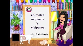 Animales ovíparos y vivíparos [upl. by Natsirt]