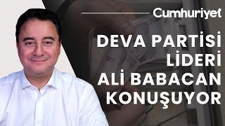 CANLI DEVA Partisi Genel Başkanı Ali Babacan son ekonomik gelişmelere ilişkin konuşuyor [upl. by Alyal748]