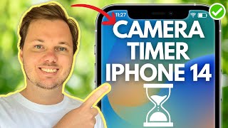 How To Set Camera Timer On iPhone 14 iPhone 14 Pro iPhone 14 Pro Max iPhone 14 Plus [upl. by Eckblad]