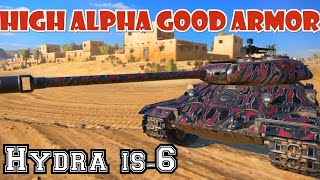 HYDRA IS6 Tank Review  World of Tanks Console PS4 XBOX Mercenaries [upl. by Nnylodnewg]