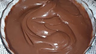 RECHEIO CREMOSO DE CHOCOLATE PARA BOLO NO POTE E COPO DA FELICIDADE [upl. by Esinyt]