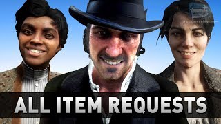 Red Dead Redemption 2  All Item Requests amp Locations Errand Boy Trophy [upl. by English28]