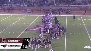 Abernathy Antelope Football VS Shallowater Mustangs [upl. by Wavell]