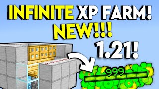 BEST INFINITE XP FARM 121 Minecraft Bedrock  MCPEXboxPS4Nintendo SwitchWindows10 [upl. by Hurlee343]