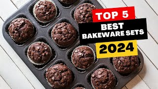 Top 5 Best Bakeware Sets Of 2024 [upl. by Ramel647]