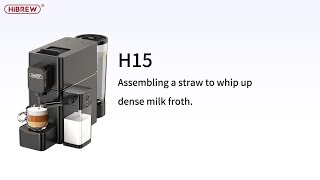 H15Assembling Straws to solve milk froth not denseHiBREW·20241025 [upl. by Namya326]