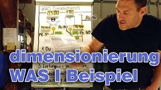 WAS Dimensionieren 2 I Grundlagen  Ein einfaches Beispiel [upl. by Paule]