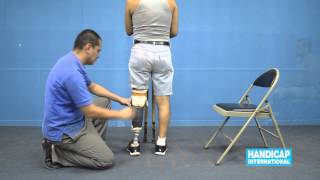 Video 5 Delivery Transtibial Interim Prosthesis [upl. by Jayme]