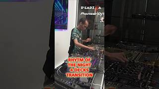 James Hype Technic Rhytm Of The Night 4 Decks Transition by DGadzilla [upl. by Swayder]