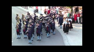 Trachtenmusikkapelle Bad Leonfelden bei Bezirksmusikfest am 23062012 [upl. by Wampler]