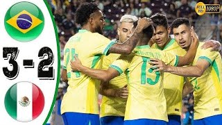 Brazil vs Mexico 32 friendly match highlights [upl. by Allanson]