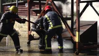 STCW Fire Fighting Training  Warsash Superyacht Academy [upl. by Nolyarb]