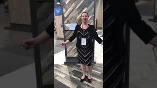 Full Mannington Booth Tour at Surfaces 2019 [upl. by Eizzil]