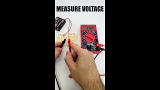 How to Measure Voltage with a Multimeter [upl. by Ilsel830]