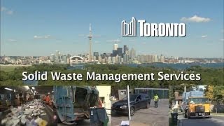 Planning for tomorrow Torontos long term waste resource management strategy [upl. by Notrem21]