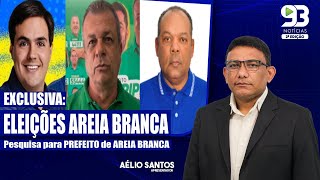 Pesquisas para PREFEITO de AREIA BRANCA ITABAIANA FREI PAULO [upl. by Jerrol]