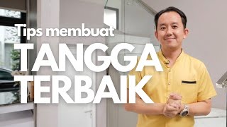 TIPS MEMBUAT TANGGA TERBAIK  M Architect Purwokerto [upl. by Aromat]