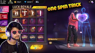 emote royal  free fire new event  luck royal [upl. by Wake954]