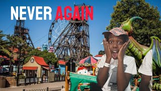 FIRST TIME GOING TO GOLD REEF CITYTHIS HAPPENED [upl. by Sanborne]