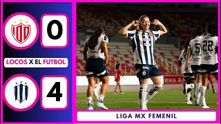 LigaMxFemenil TRIUNFO Y DEBUT CON GOL DE KATTY MARTINEZ EN RAYADAS [upl. by Ramah]