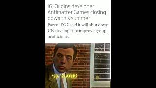 IGI Origins Cancelled 💔 Only Old Pc Gamers Can Understand 🙂 shorts [upl. by Mikaela]