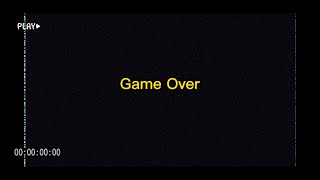 Game Over Official Visualizer  By Anusufi  Explicit Content [upl. by Gnus]